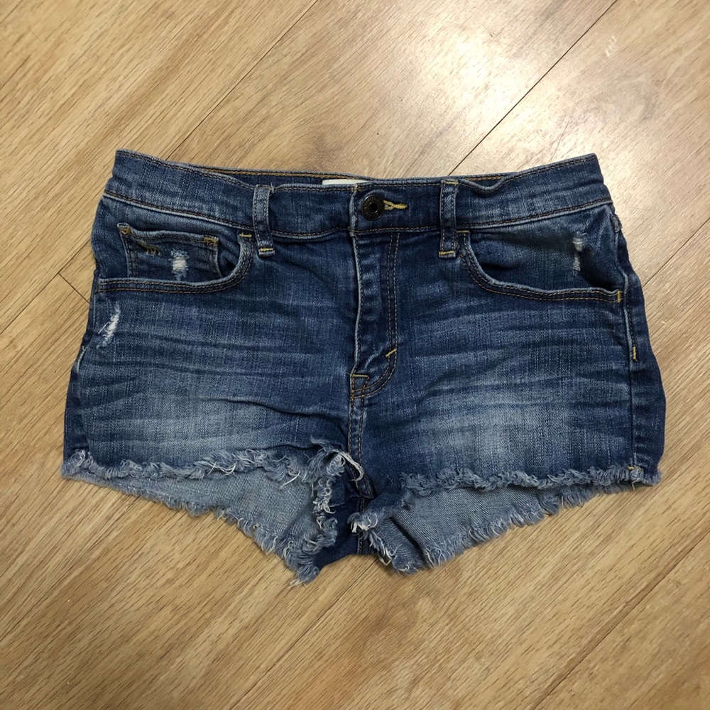 Abercrombie kids denim shorts sz.16 or 00/0